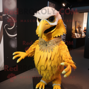 Yellow Eagle mascotte...