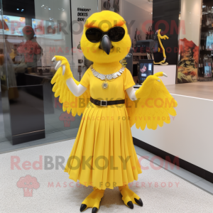 Yellow Eagle mascotte...