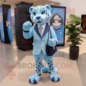 Sky Blue Jaguar mascotte...