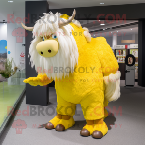 Sitrongul Yak maskot drakt...