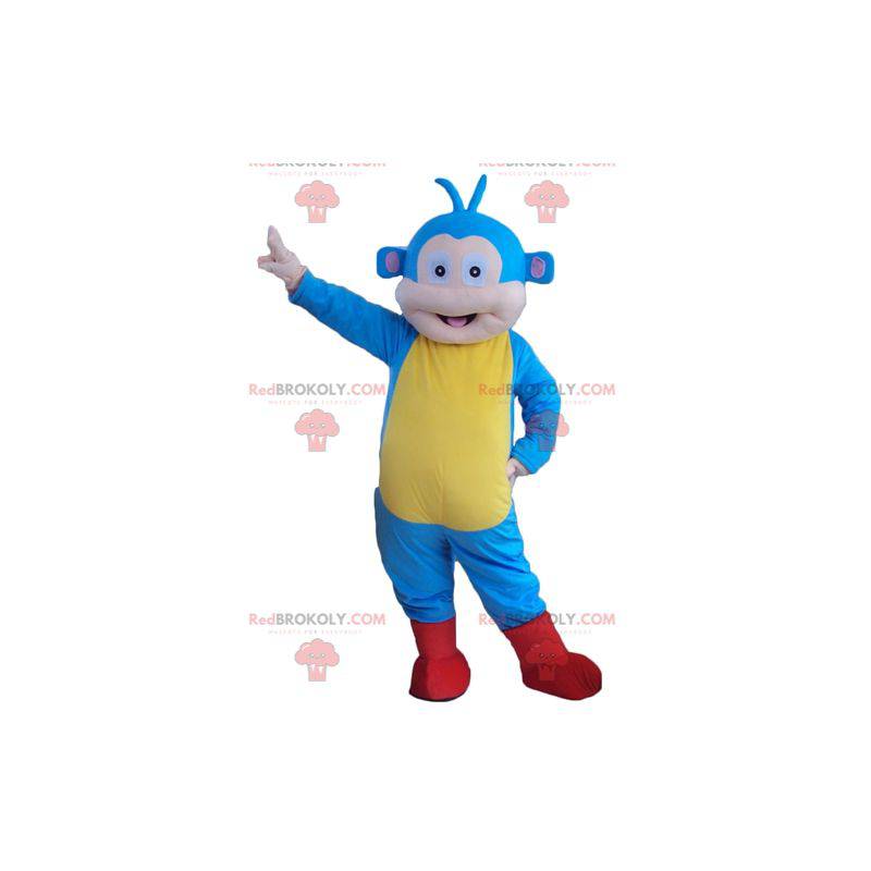 Babouche mascot the famous monkey of Dora the explorer -