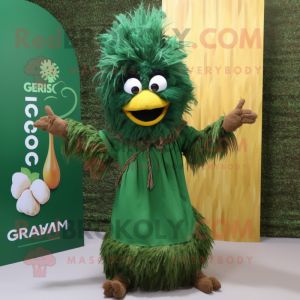 Skoggrønn Biryani maskot...