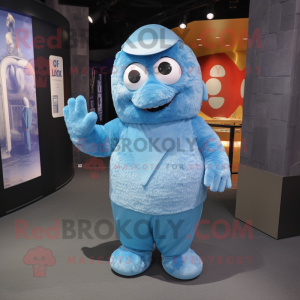 Sky Blue Ice mascotte...