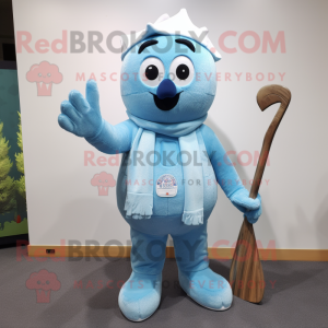 Sky Blue Ice mascotte...