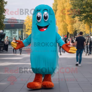 Turquoise Currywurst...