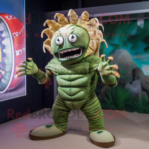 Olive Trilobite mascotte...