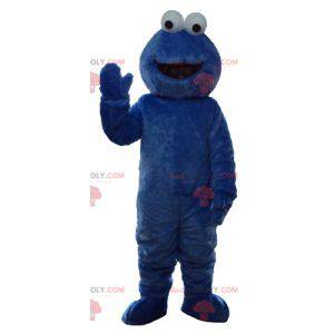 Elmo mascota famosa marioneta azul de Barrio Sésamo -