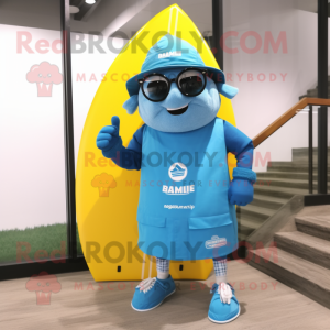 Blue Chief maskot kostume...