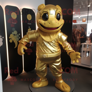 Personaggio mascotte Gold...