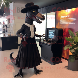 Black Spinosaurus mascotte...