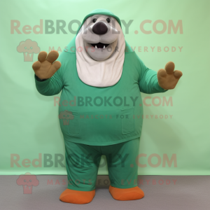 Forest Green Walrus maskot...