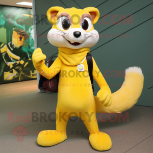 Yellow Weasel mascotte...