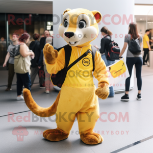 Yellow Weasel mascotte...