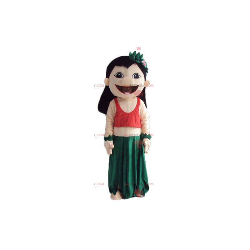 Lilo famous Tahitian mascot of Lilo and Stitch - Redbrokoly.com