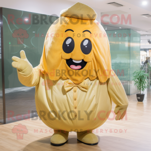 Gold Melon mascotte kostuum...