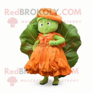 Orange Cabbage Leaf...