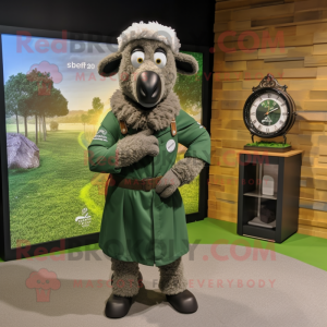 Olive Suffolk Sheep...