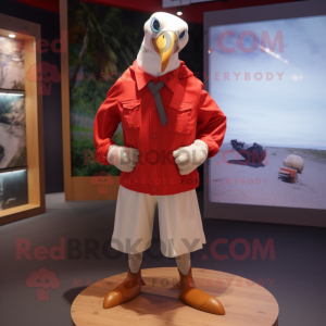 Red Albatross maskot...