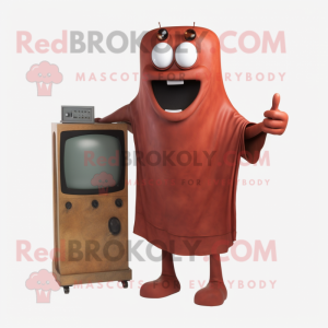 Rust tv maskot kostume...