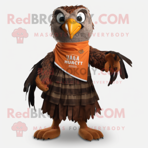 Rust Hawk mascotte kostuum...
