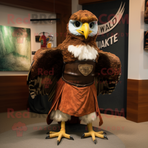 Rust Hawk mascotte kostuum...