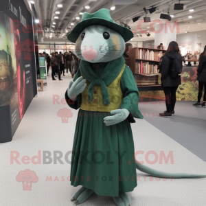 Forest Green Rat mascotte...