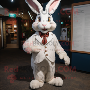 White Rabbit mascotte...