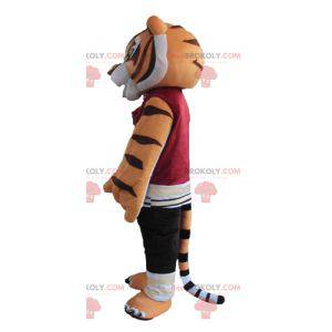 Mascote Tigresa personagem famoso do Kung Fu Panda -