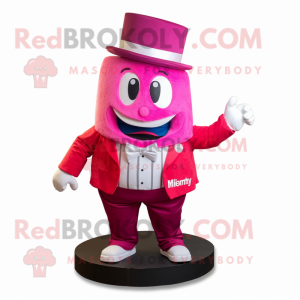 Magenta bruidstaart...