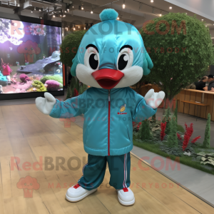 Teal Cherry mascotte...