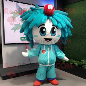 Teal Cherry mascotte...