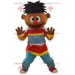 Mascotte d'Ernest célèbre marionnette de Rue Sésame -