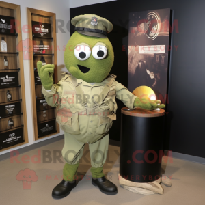 Olive Grenade mascotte...