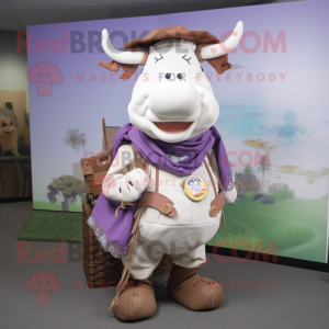 Lavender Hereford Cow...