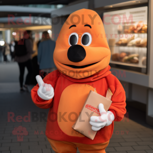 Peach Currywurst mascotte...