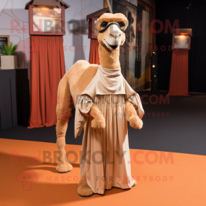 Beige Camel mascotte...