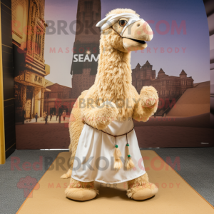 Beige Camel mascotte...