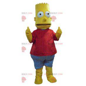 Bart Simpson maskot berömda seriefigur - Redbrokoly.com