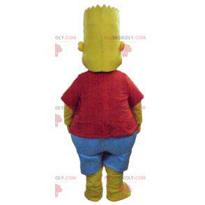 Bart Simpson maskot berømt tegneseriefigur - Redbrokoly.com