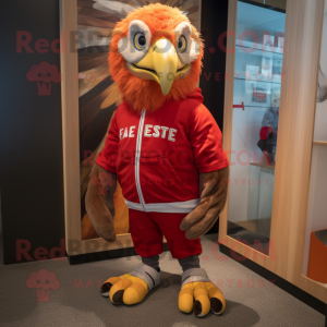 Red Haast S Eagle mascotte...