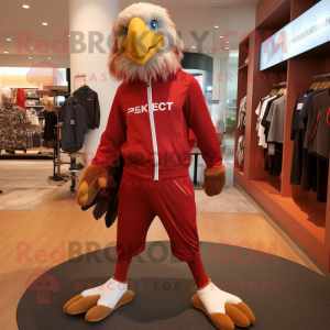 Red Haast S Eagle mascotte...