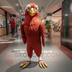 Red Haast S Eagle mascotte...