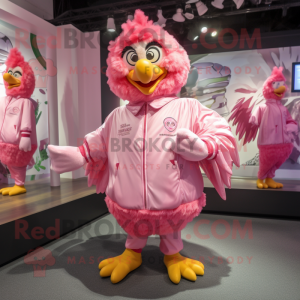 Postava maskota Pink Hens...