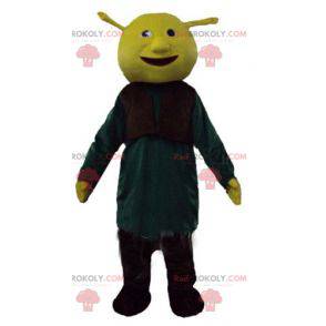 Shrek, la famosa mascota del ogro verde de dibujos animados -