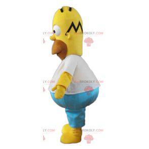 Homer Simpson mascota famoso personaje de dibujos animados -