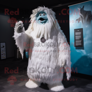  Yeti mascotte kostuum...