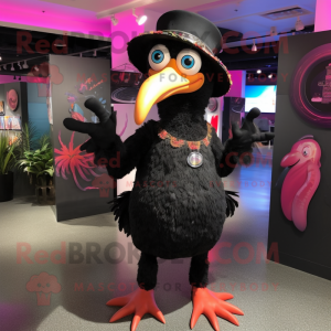 Black Flamingo mascotte...