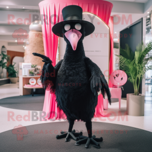 Black Flamingo mascotte...