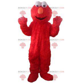 Mascot Elmo the famous red puppet of Sesame Street -