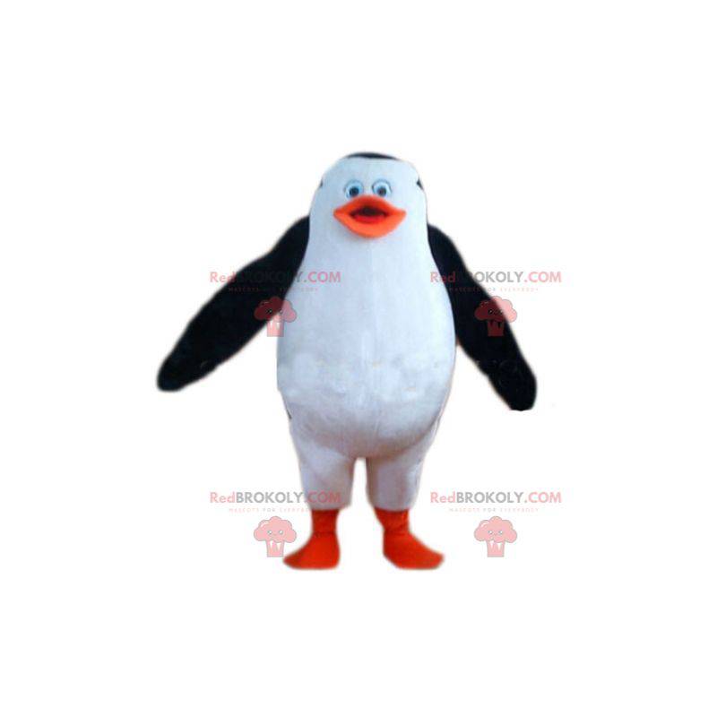 Mascotte del pinguino dal cartone animato Pinguini del